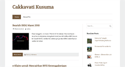 Desktop Screenshot of cakkavatikusuma.com